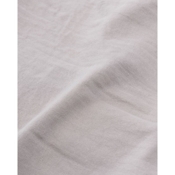 Microsilk Μονόχρωμο Πετροπλυμμένο Σεντόνι με Λάστιχο Lotus σε 3 Αποχρώσεις California King (200x200+37cm) Σοκολά