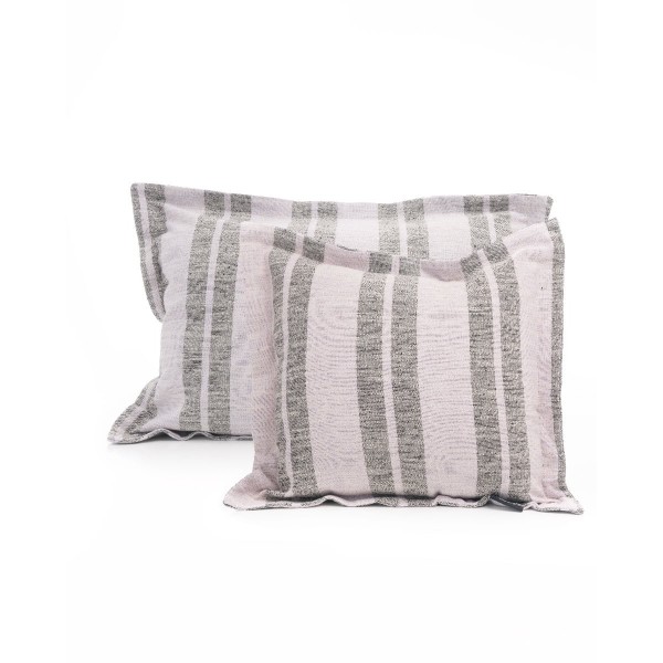 Βαμβακερή Oxford Μαξιλαροθήκη Καναπέ Δαπέδου Damian 60x60 3cm Πούδρα