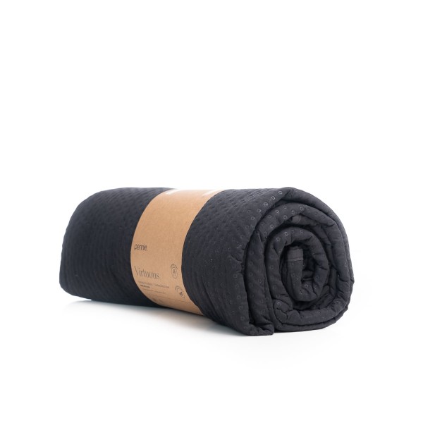 Microsilk Καπιτονέ Κουβερλί Virtuous σε 8 Αποχρώσεις Μονή (160x240cm) Μαύρο