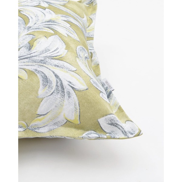 Διακοσμητική Μαξιλαροθηκη Prato σε 2 Αποχρώσεις 40x40cm 40x40cm Πράσινο