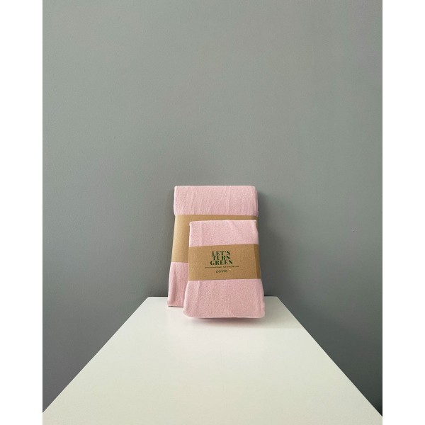 Φανελένιο Βαμβακερό Χειμερινό Σετ Σεντόνια Momenta Super Υπέρδιπλη (240x260cm) Πούδρα