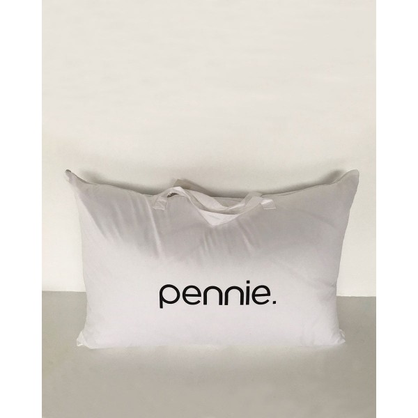 High Quality Πουπουλένιο Μαξιλάρι 95% Πούπουλο-5% Φτερό Seli 50x70cm Άσπρο