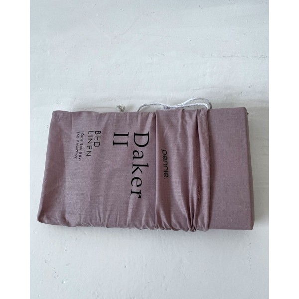 Ζεύγος Βαμβακερές Oxford Μαξιλαροθήκες Daker II 50x70cm 50x70 5cm Πούδρα