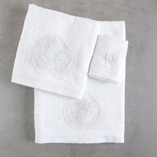 THALIA ΛΕΥΚΟ - ΣΕΤ ΠΕΤΣΕΤΕΣ 3ΤΕΜ.