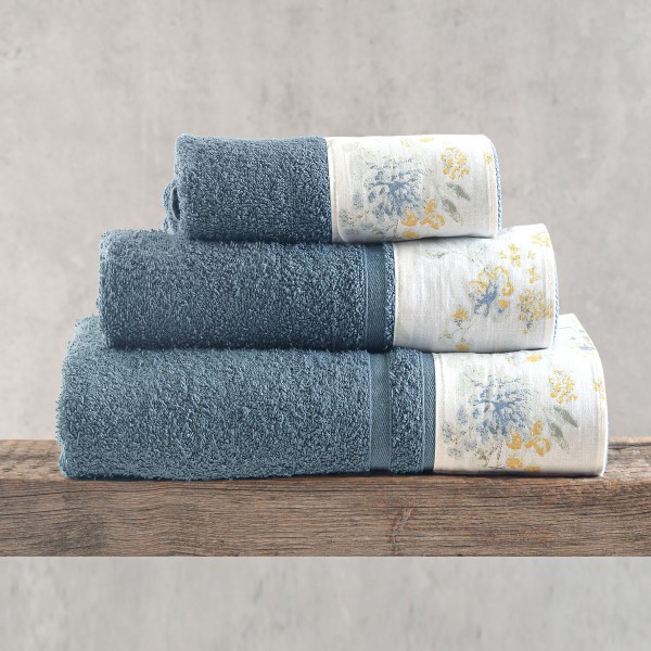 SORIN ΝΤΕΝΙΜ-ΚΙΤΡΙΝΟ - ΣΕΤ ΠΕΤΣΕΤΕΣ 3ΤΕΜ. ΣΕΤ 3 ΤΕΜΑΧΙΩΝ (30X50, 50X90, 80X150) ΣΥΣΚΕΥΑΣΙΑ ΣΑΚΟΥΛΑΣ