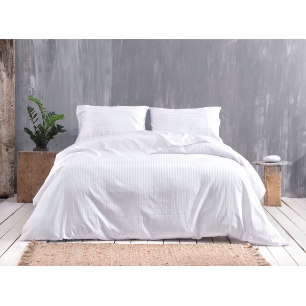 ΠΕΡΚΑΛΙ 100% ΒΑΜΒΑΚΙ - ΣΕΝΤΟΝΙ ΛΕΥΚΟ 240X290