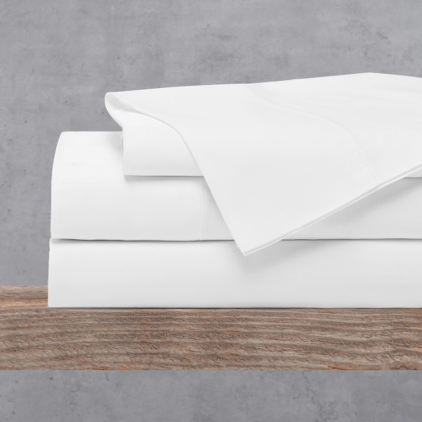 ΠΕΡΚΑΛΙ 100% ΒΑΜΒΑΚΙ - ΣΕΝΤΟΝΙ ΛΕΥΚΟ 170X290