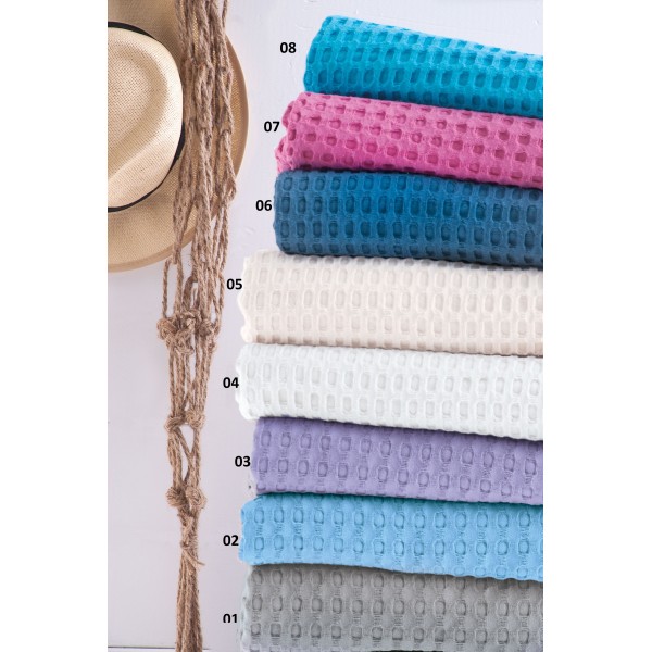 LEXY - ΚΟΥΒΕΡΤΑ ΠΙΚΕ ΗΜΙΔΙΠΛΟ (160X240) ΣΑΠΙΟ ΜΗΛΟ