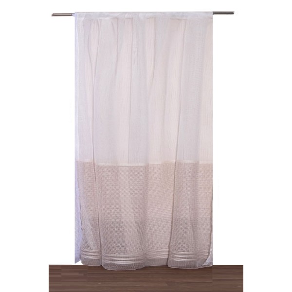 Κουρτίνα με Τρέσα 280x270 2462 Μπεζ