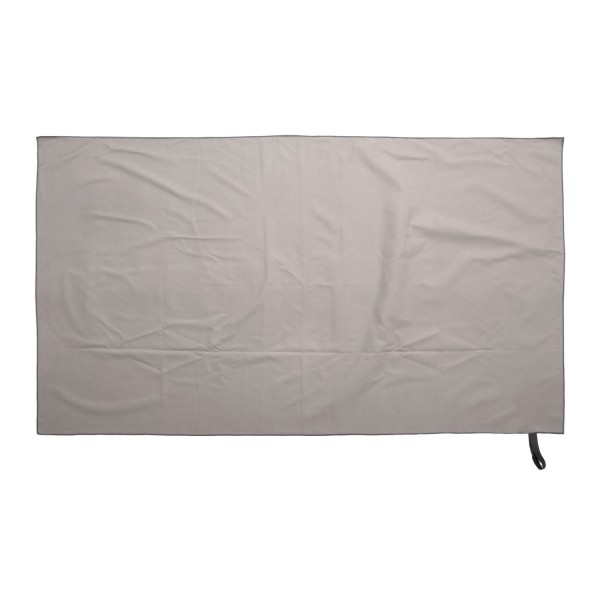 Πετσέτα Microfiber Μονόχρωμη 90x160 Γκρι