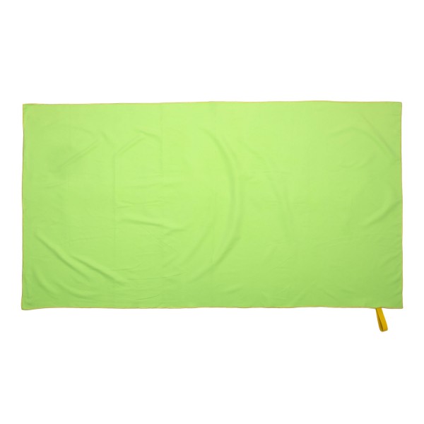 Πετσέτα Microfiber Μονόχρωμη 90x160 Λαχανί