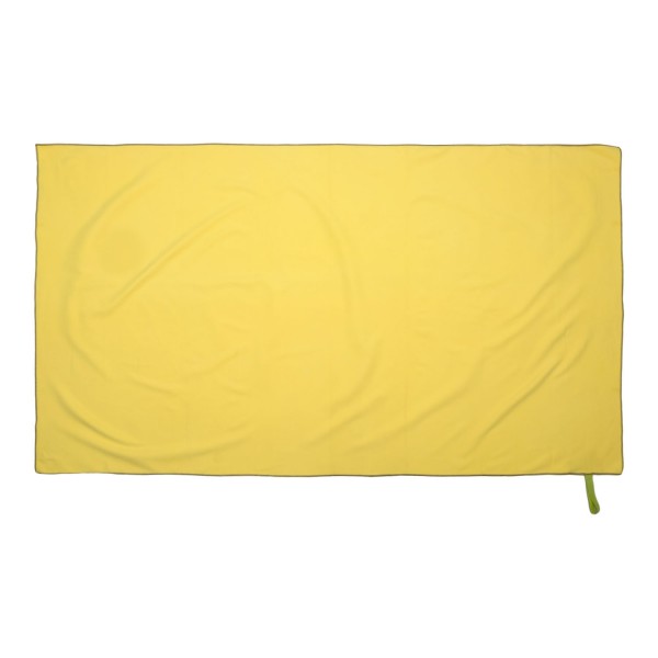 Πετσέτα Microfiber Μονόχρωμη 90x160 Κίτρινο
