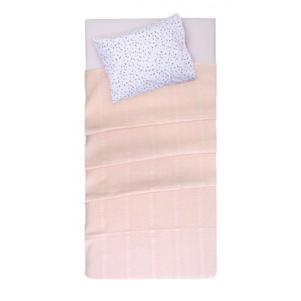 Κουβέρτα Πικέ Κούνιας 120x160 Αλέξα Γκρι