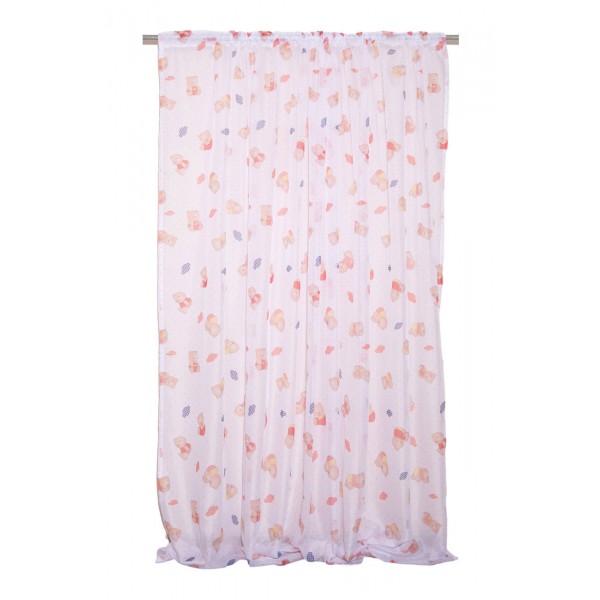 Κουρτίνα με Τρέσα 280x270 Αρκουδάκι