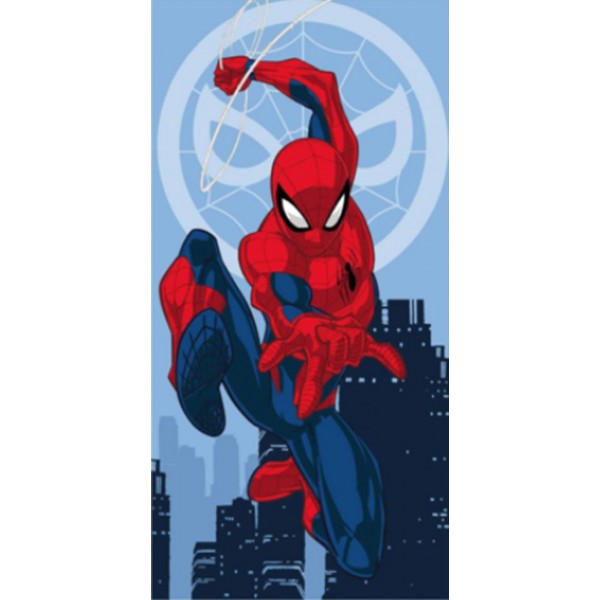 Πετσέτα Σώματος Βελουτέ 70x140 Spiderman 03