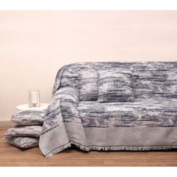 Ριχτάρι Πολυθρόνας 180x150 3022 Μπλε