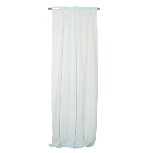 Κουρτίνα με Τρέσα 140x270 9290 Άκουα