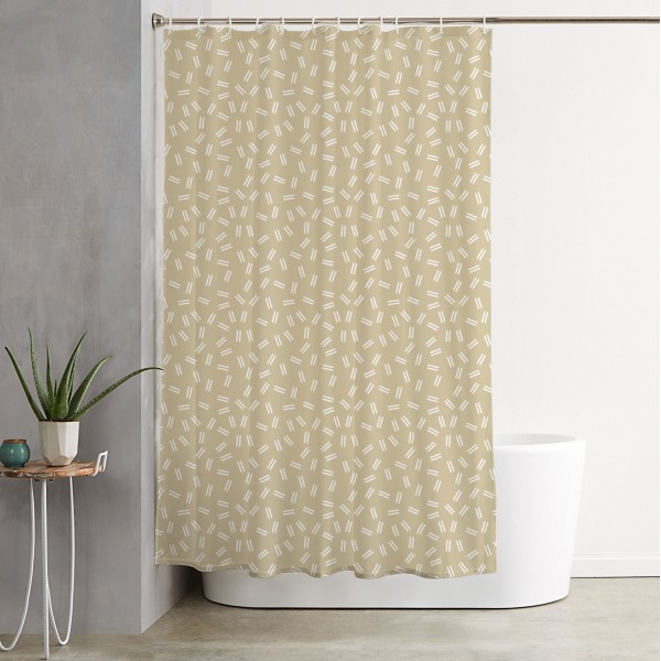 Κουρτίνα Μπάνιου 180x180 Κρουζ Μπεζ
