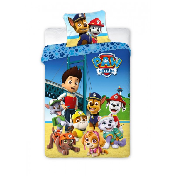 Σετ Παπλωματοθήκη 2 Όψεων Μονή 160x200 Paw Patrol 51