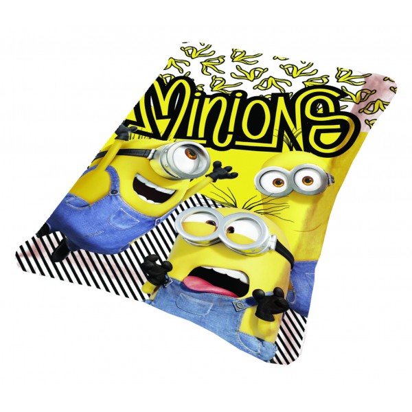 Κουβέρτα Fleece Κούνιας 100x150 Minions 12