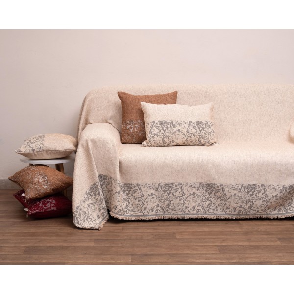 Ριχτάρι Πολυθρόνας 180x150 2216 Κρεμ