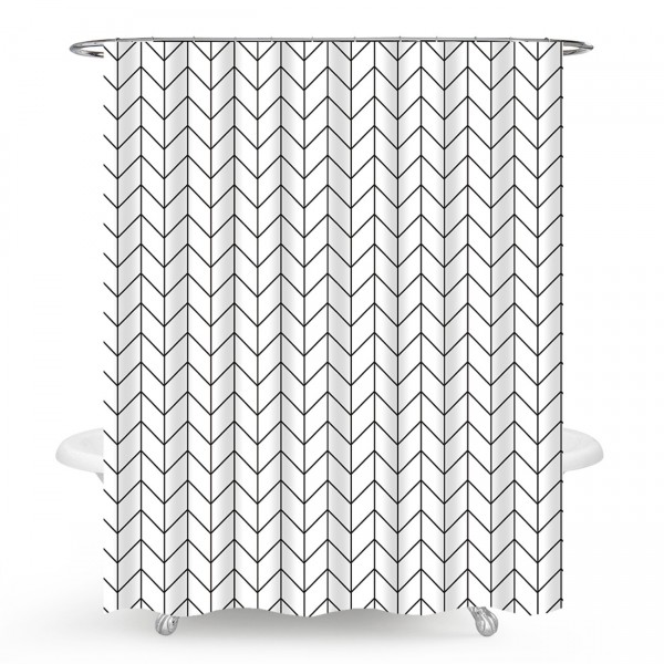 Κουρτίνα Μπάνιου 180x180 Ζόλα