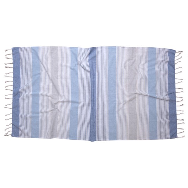 Πετσέτα Θαλάσσης Παρεό 85x165 Σεβίνα Μπλε