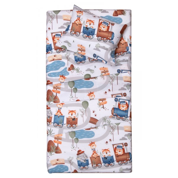 Σετ Σεντόνια Κούνιας 120x160 Άντον