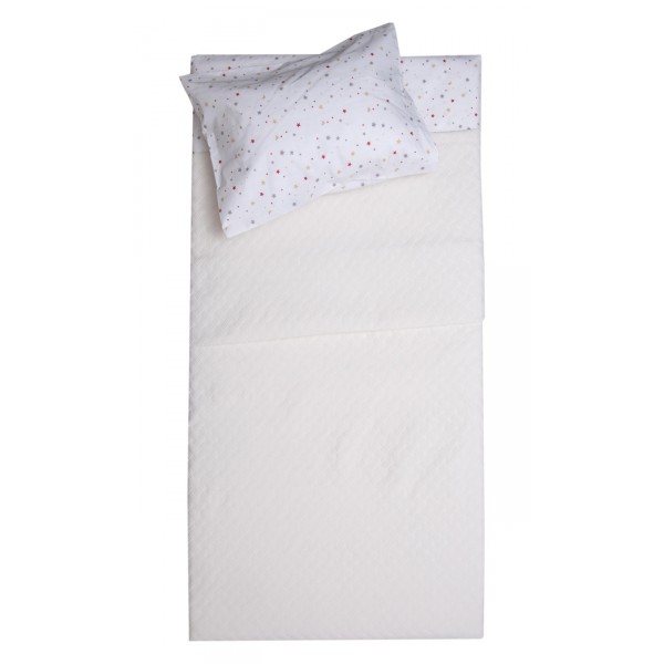 Κουβέρτα Polycotton Κούνιας 110x155 Δήλος Εκρού