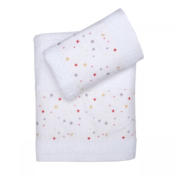 Σετ 2 Τεμ Πετσέτες 50x80, 70x130 με Φάσα Ρέα σε Κουτί Δώρου