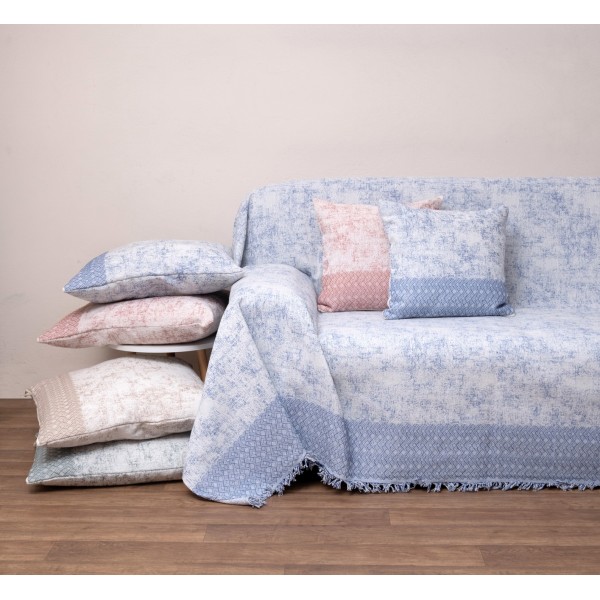 Ριχτάρι Τριθέσιου 180x280 3024 Μπλε