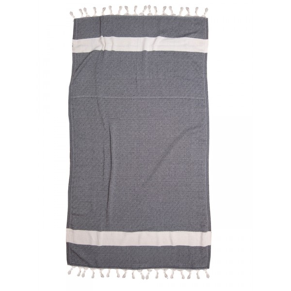 Πετσέτα Θαλάσσης Παρεό 100x180 Σάμερ Μαύρο