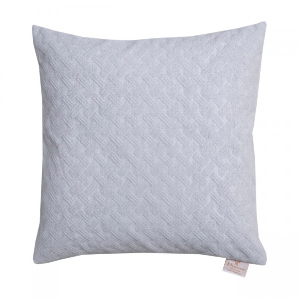 Μαξιλαροθήκη Διακοσμητική 43x43 Δήλος Γκρι
