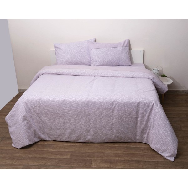 Σετ Σεντόνια Μονά με Λάστιχο 100x200+25 2556 Φανέλλα