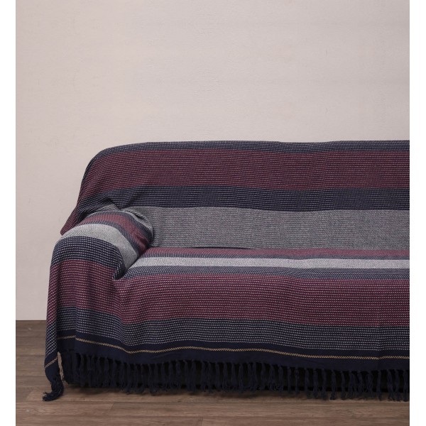 Σετ 3 Τεμ Ριχτάρια 170x170, 170x240, 170x280 2010 Μπορντώ