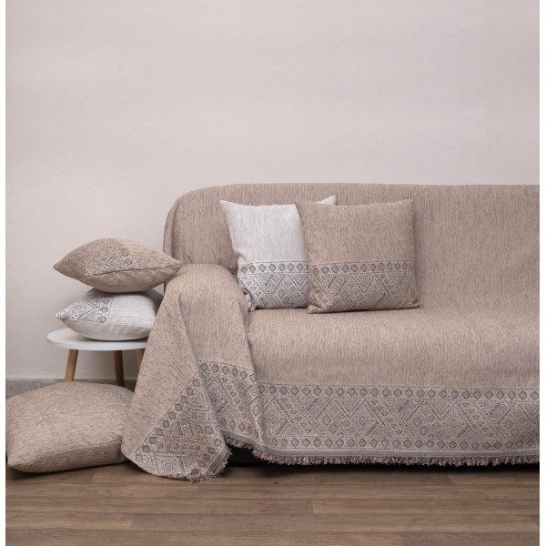 Ριχτάρι Τριθέσιου 180x280 2221 Λινό