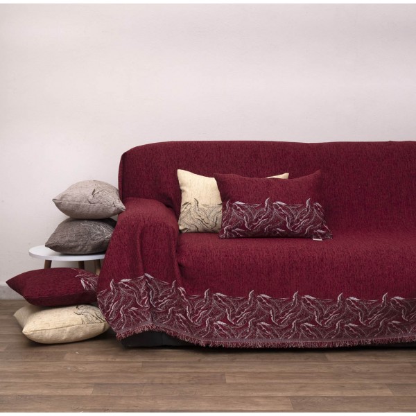 Ριχτάρι Τετραθέσιου 180x320 2223 Μπορντώ