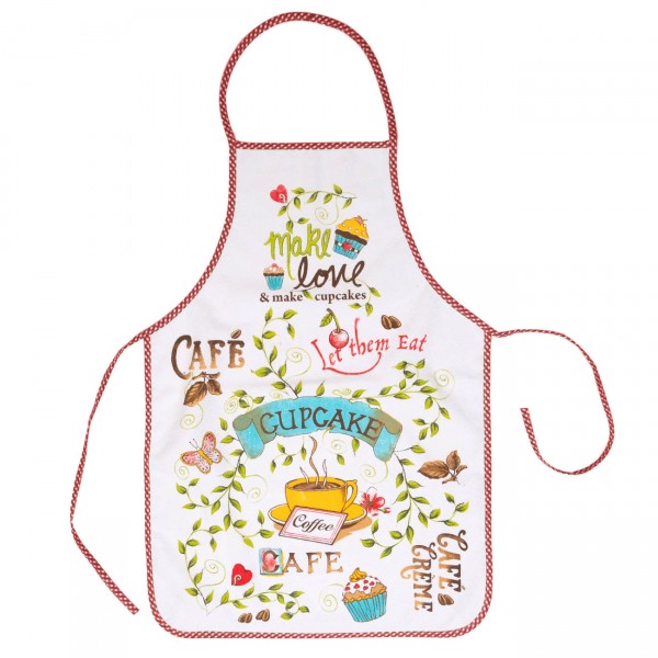 Ποδιά Ολόσωμη με Αδιάβροχη Επένδυση 2 Κόκκινο