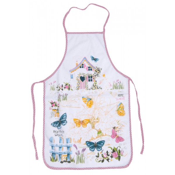 Ποδιά Ολόσωμη με Αδιάβροχη Επένδυση 3 Ροζ