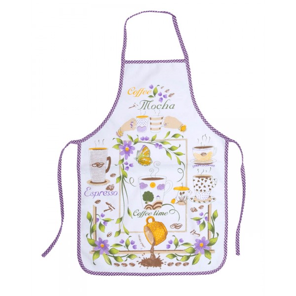 Ποδιά Ολόσωμη με Αδιάβροχη Επένδυση 4 Λιλά