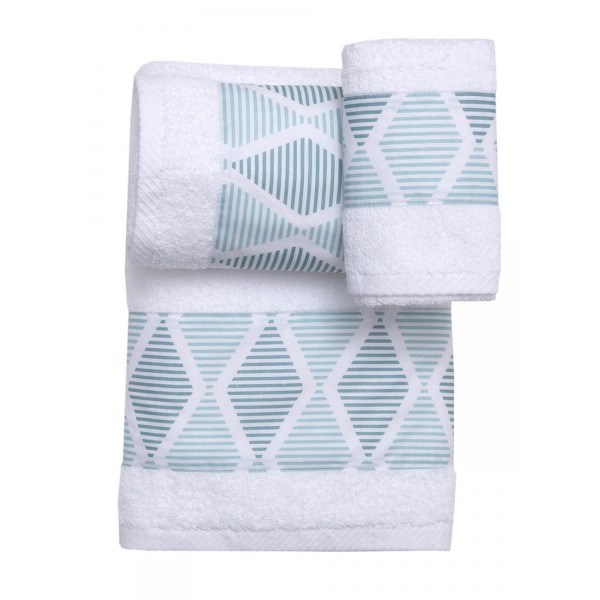 Σετ 2 Τεμ Πετσέτες 50x100, 70x140 Λάρα σε Απλή Συσκευασία