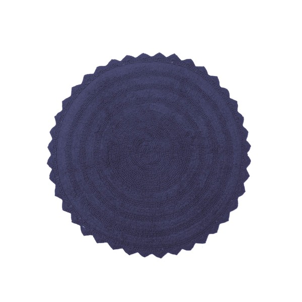 Ταπέτο Μπάνιου Φ70 Λέσλι Μπλε