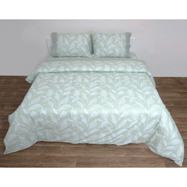 Σετ Παπλωματοθήκη Υπέρδιπλη 220x240 Border 3001