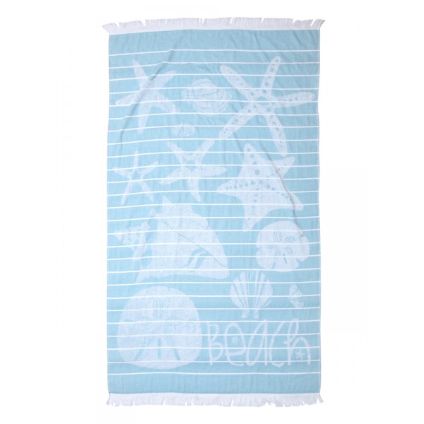 Πετσέτα Θαλάσσης 90x170 Sifnos 2 Blue