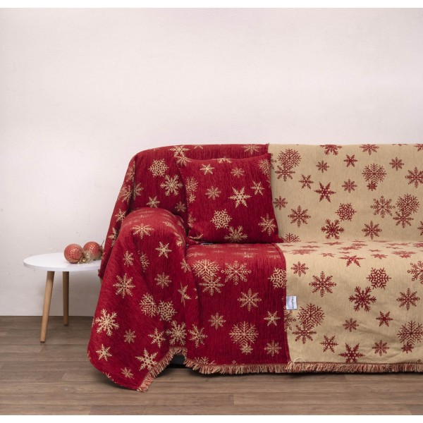 Ριχτάρι Πολυθρόνας 180x150 1454 Red