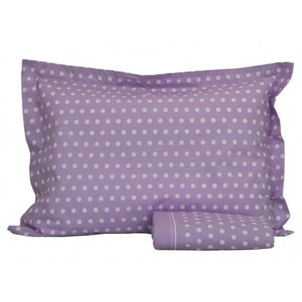 Σεντόνι Κούνιας 120x165 Baby Mix & Match 42 Λιλά