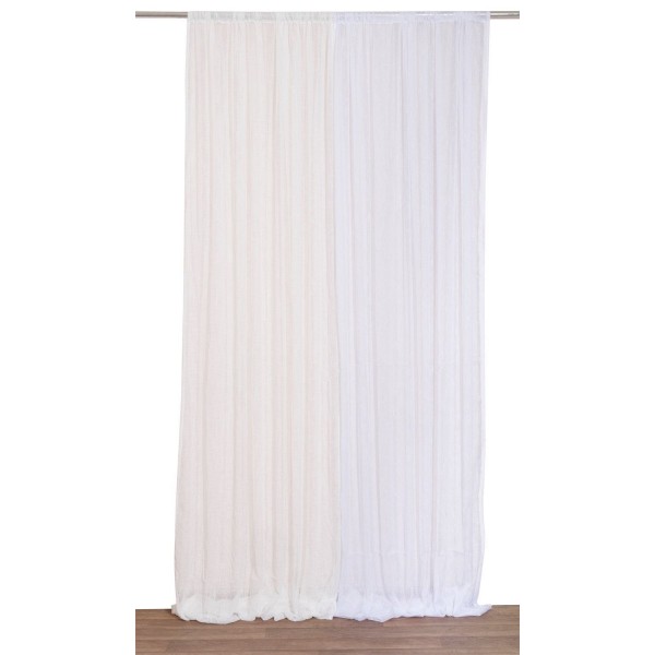 Κουρτίνα με Τρέσα 280x270 Dylan White