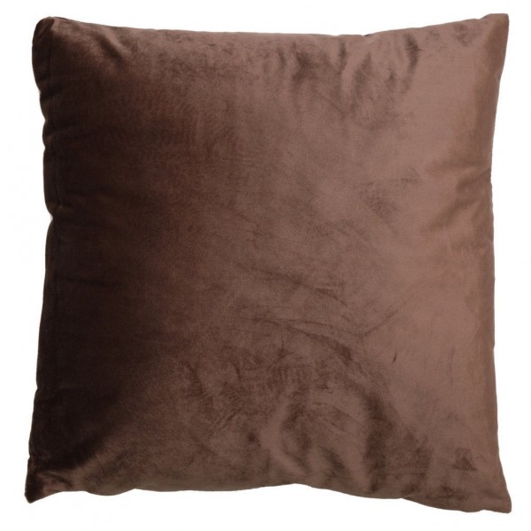 Μαξιλάρι Διακοσμητικό Βελουτέ 60x60 230 Καφέ