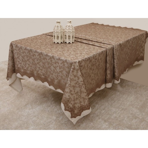 Σετ 4 Τεμ Σουπλά Δαντέλα 32x45 2330 Beige
