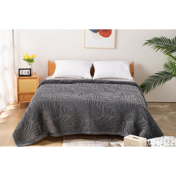 Κουβερτοπάπλωμα King Size240x260 Lucia 4-Grey